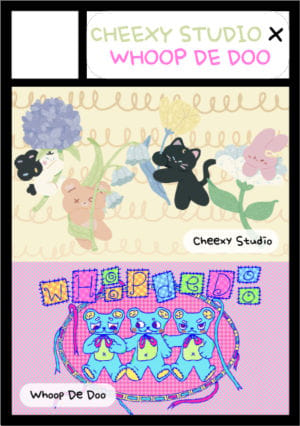 Cheexy Studio x Whoop De Doo circle cut